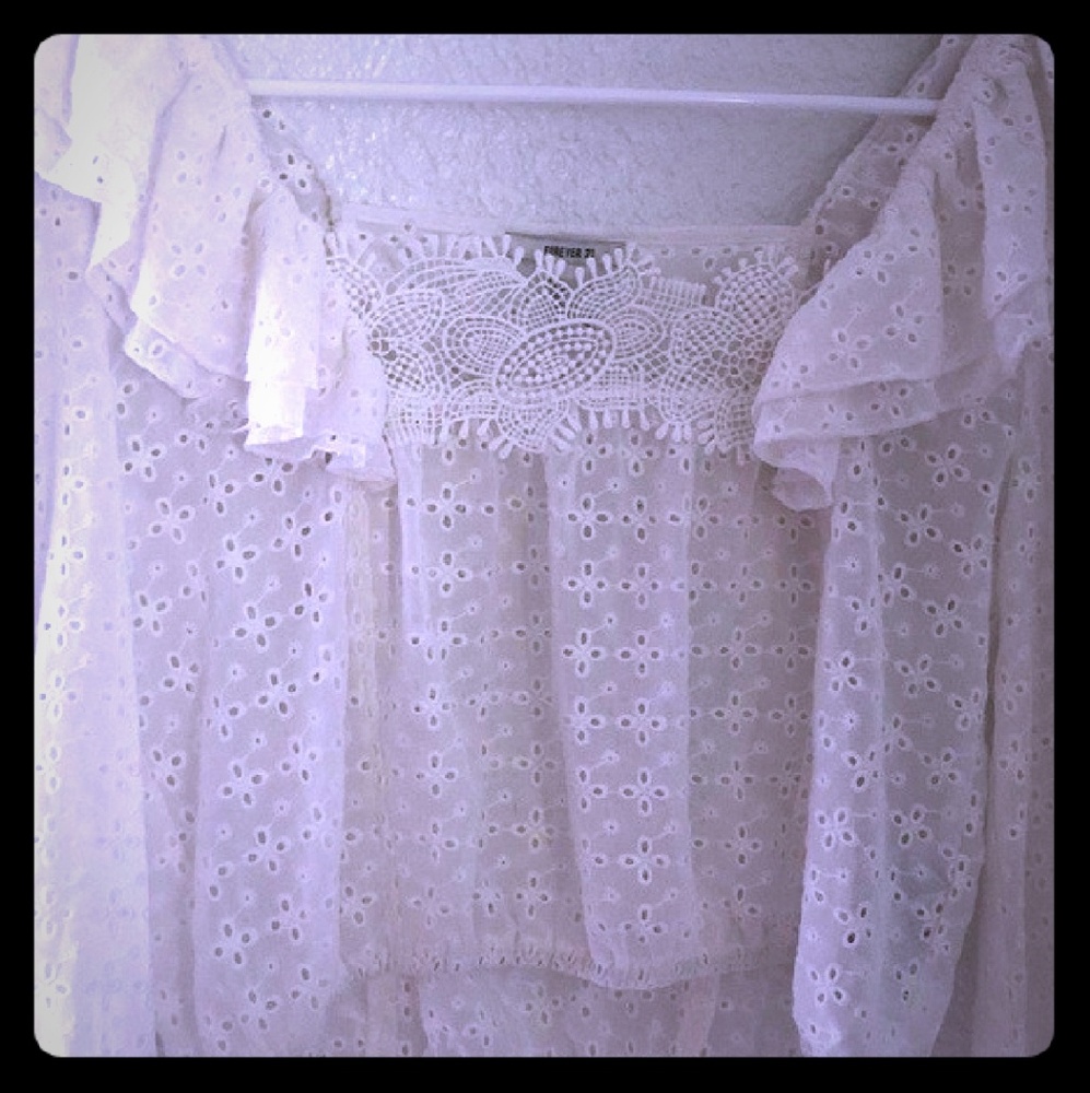 White Bohemian Blouse